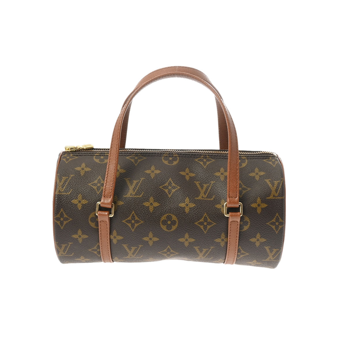 LOUIS VUITTON ルイヴィトン モノグラム パピヨン PM 旧型 ブラウン M51366 レディース モノグラムキャンバス ハンドバッグ ABランク 中古 