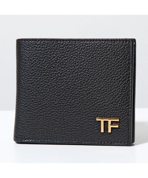 TOM FORD 二つ折り財布 YT278 LCL158G レザー