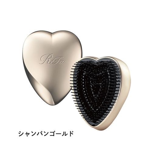 MTG RS-AJ-04A ReFa HEART BRUSH ツヤメイクブラシ シャンパンゴールド RSAJ04A