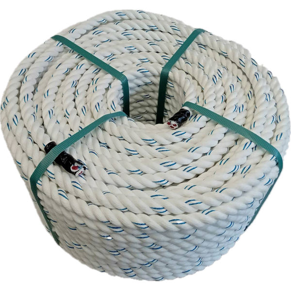 法面用シグナルロープ(親綱) 18mmΦX100m SIGNAL ROPE FOR SLOPE 18X100m 1巻(100m)（直送品）