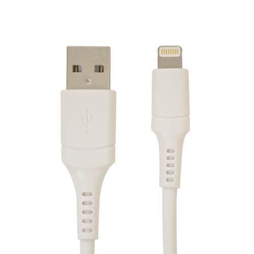 ラスタバナナ R30CAAL2A01WH USB-A to ライトニングケーブル 2.4A 3m ホワイト