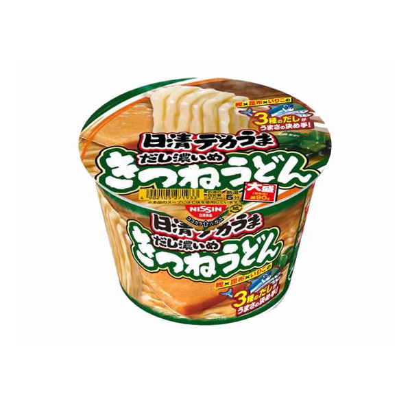 日清食品 日清デカうま きつねうどんだし濃いめ 106g FCU4772