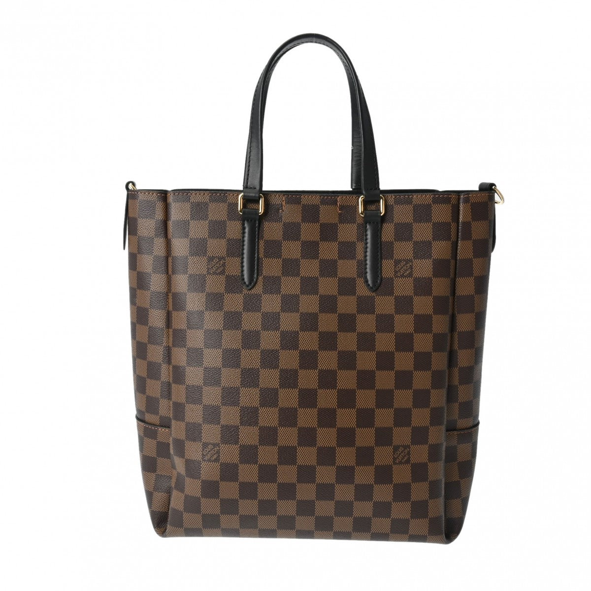 LOUIS VUITTON ルイヴィトン ダミエ ベルモント NV MM 2WAY ノワール N60297 レディース ダミエキャンバス トートバッグ 新同 中古 