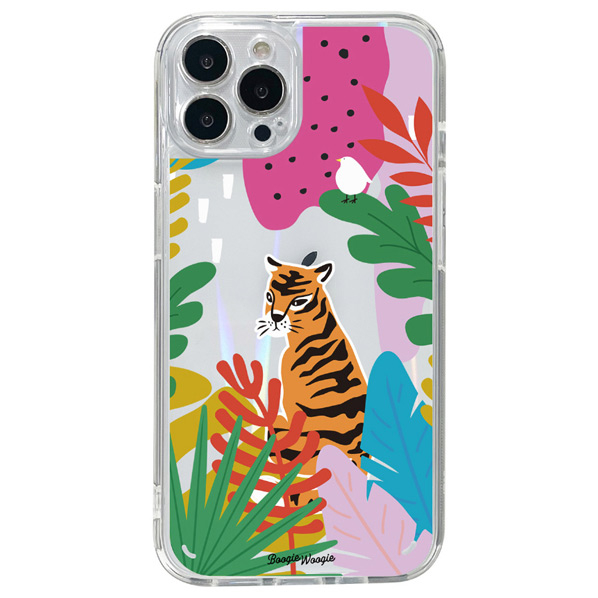 BOOGIE WOOGIE iPhone 14 Pro用オーロラケース Tiger BW24108I14P