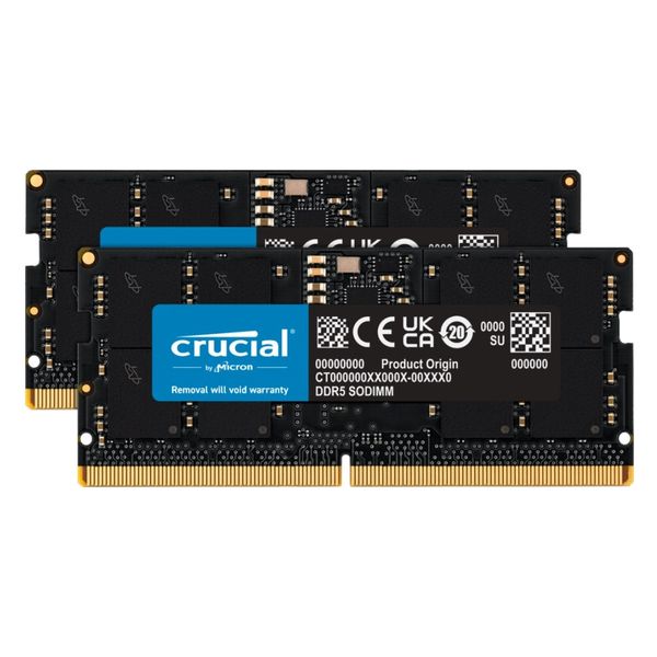 Crucial Kit DDR5-5600 SODIMM CL46（16Gbit）