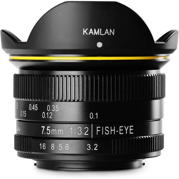 サイトロンジャパン KAMLAN FS 7.5mm F3.2 Fisheye(MFT) KAM0001 1個（直送品）