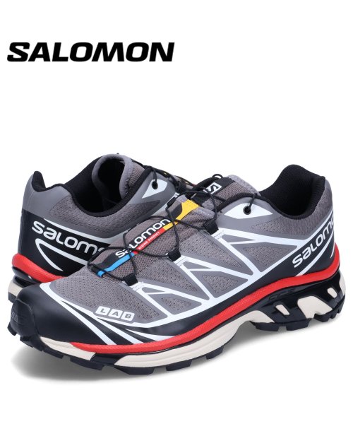 サロモン SALOMON シューズ トレッキングシューズ スニーカー メンズ XT－6 グレー L47293200