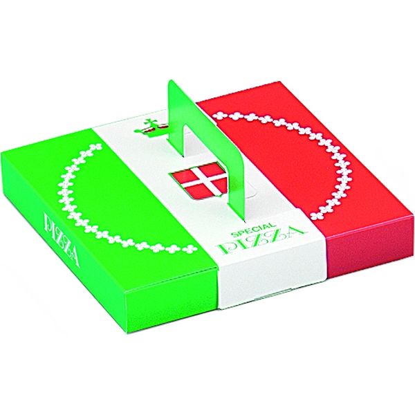 7インチ8インチ共用ピザBOX 770611501 1セット（500枚） 水野産業（直送品）