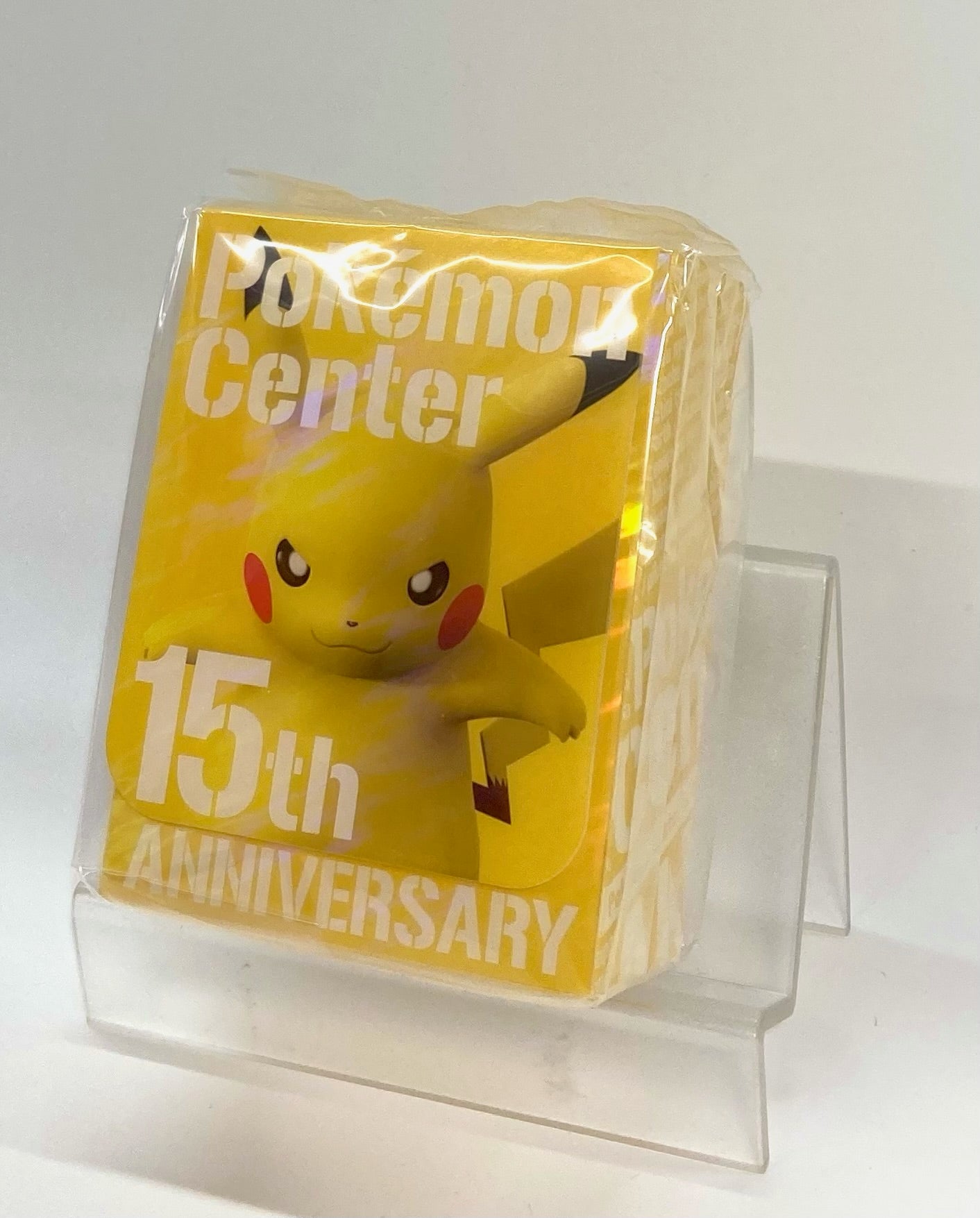 デッキケース ピカチュウ ポケモンセンター15周年 カードプレミアムセット