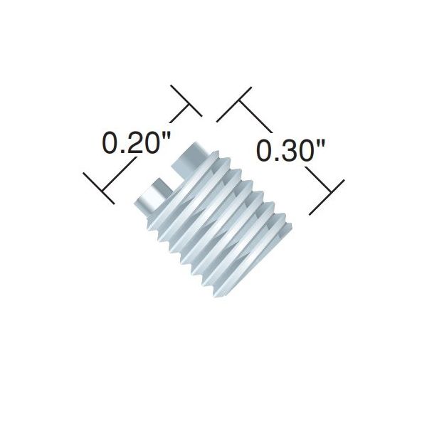 IDEX（アイデックス） フラッシュナット 1/4-28 SST（10pk） F-356X 1セット（10個） 64-3955-03（直送品）