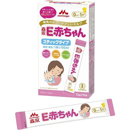 森永乳業 E赤ちゃん スティックタイプ (13g×10本入) 【ベビー用品】