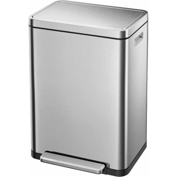 【軒先渡し】EKO X CUBE STEP BIN（エックスキューブステップビン） 抗菌・防臭 ゴミ箱 45L 1個 6951800616493（直送品）