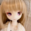 TinyFox カスタムヘッドとおまけレジンアイ　30㎝ドール