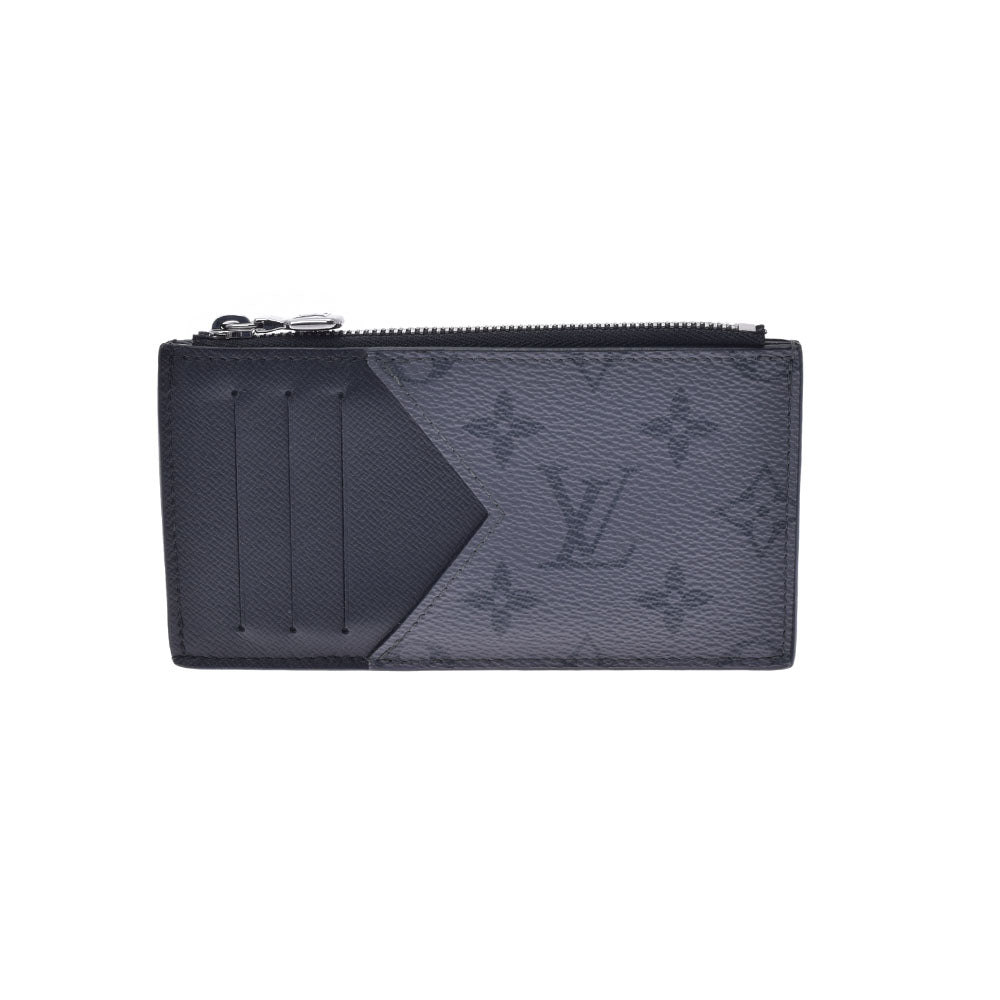 LOUIS VUITTON ルイヴィトン モノグラム エクリプス コインカードホルダー ノワール M30271 メンズ モノグラムキャンバス コインケース ABランク 中古 