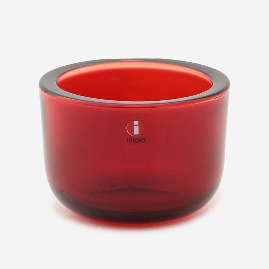 iittala | ヴァルケア キャンドルホルダー クランベリー