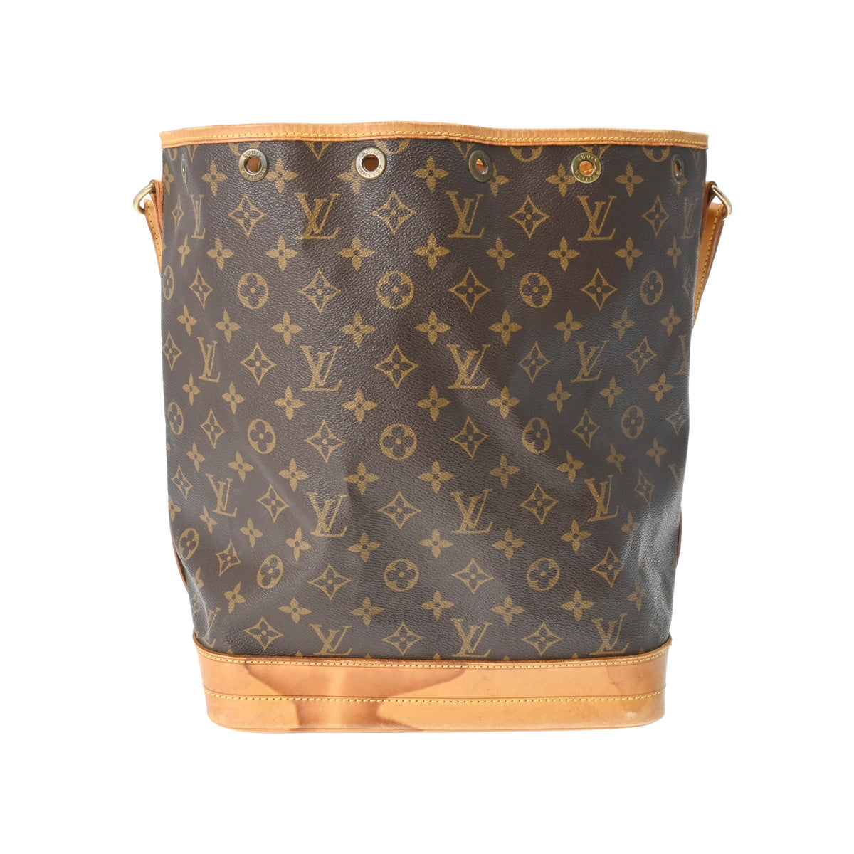 LOUIS VUITTON ルイヴィトン モノグラム ノエ ブラウン M42224 レディース モノグラムキャンバス ショルダーバッグ Bランク 中古 