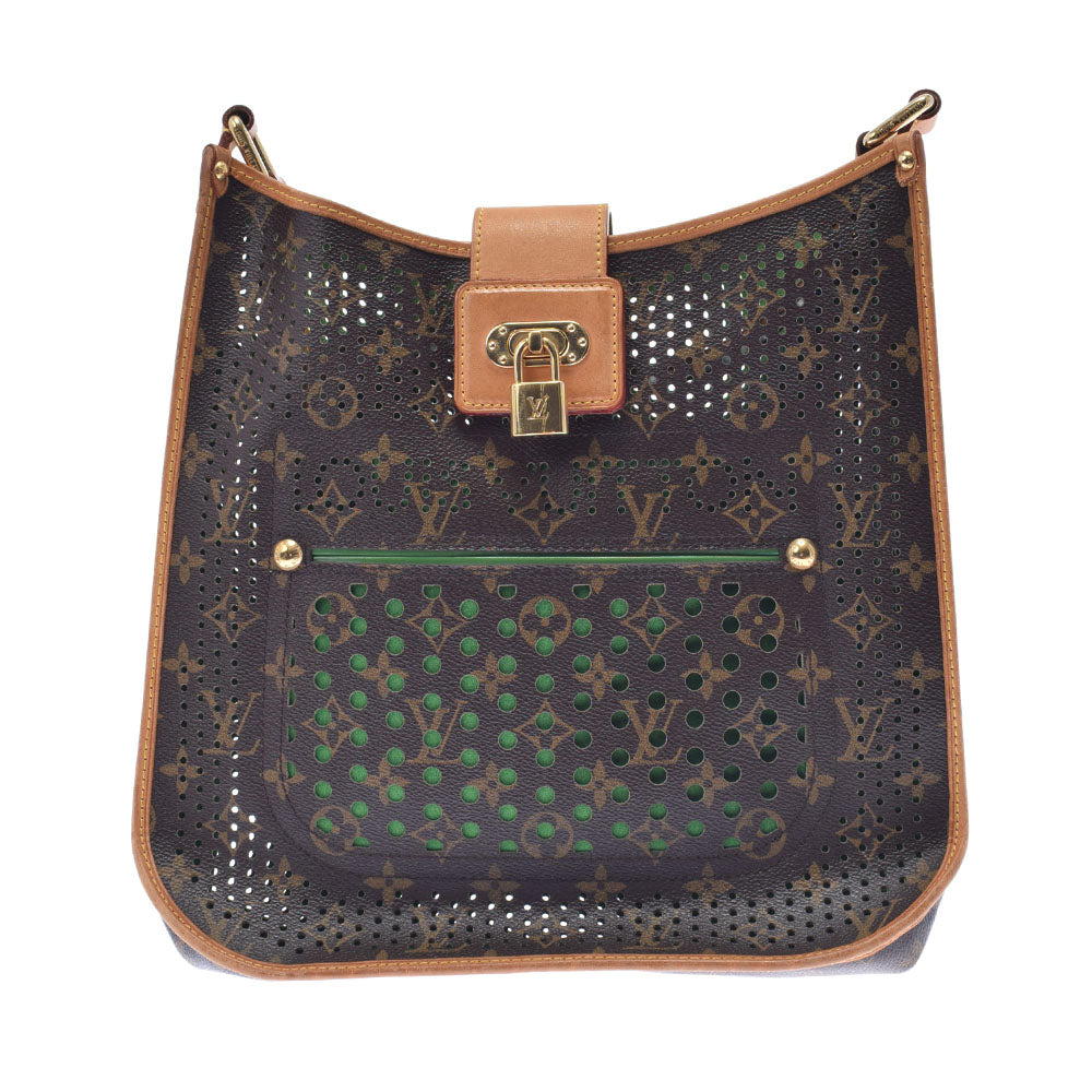 LOUIS VUITTON ルイヴィトン モノグラム ペルフォ ミュゼット ヴェール M95173 レディース モノグラムキャンバス ショルダーバッグ Bランク 中古 