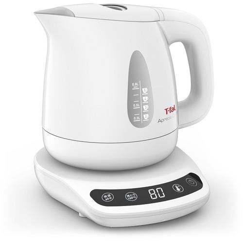 ティファール(T-FAL)KO7201JP アプレシア コントロール ホワイト 0.8L ホワイト