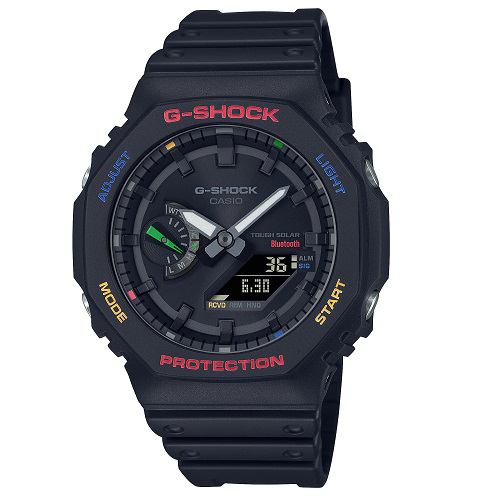 カシオ GA-B2100FC-1AJF G-SHOCK Multi color accents 20気圧防水 ソーラーモデル