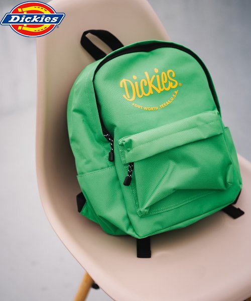 【Kids】Dickies HW LOGO PRINT DAYPACK / キッズ バックパック リュック 遠足 お出かけ ピクニック