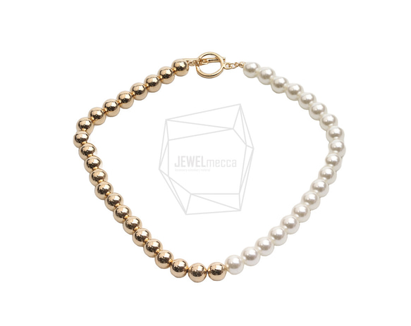 CHN-087-G【1個入り】ネックレスボールチェーン,ball chain necklace