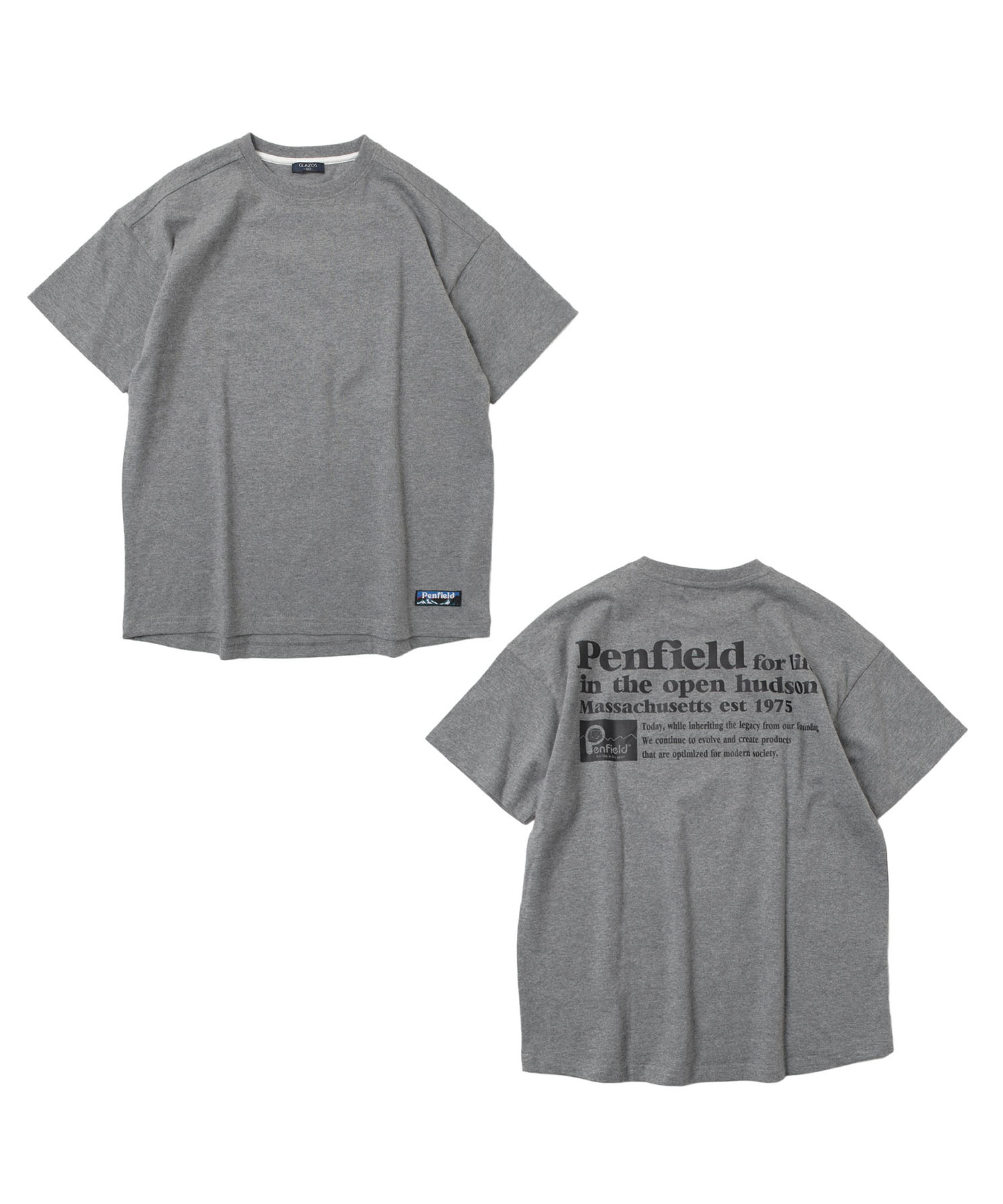 グラソス/【Penfield】USAコットン・バックロゴ半袖Tシャツ