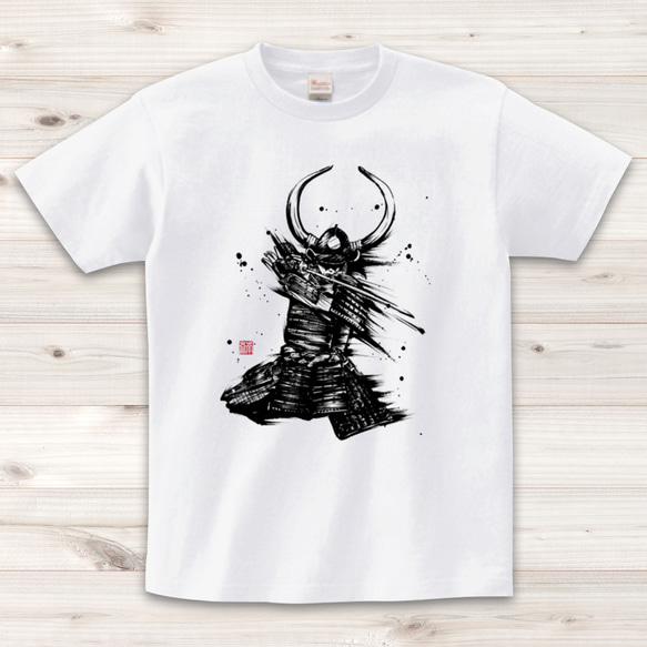 【Tシャツ】武将（福島正則）/白