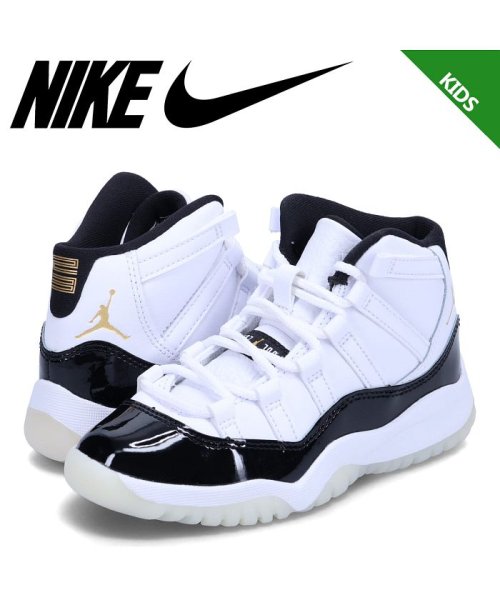 NIKE AIR JORDAN 11 RETRO PS GRATITUDE ナイキ エアジョーダン11 レトロ スニーカー キッズ ホワイト 白 378039－