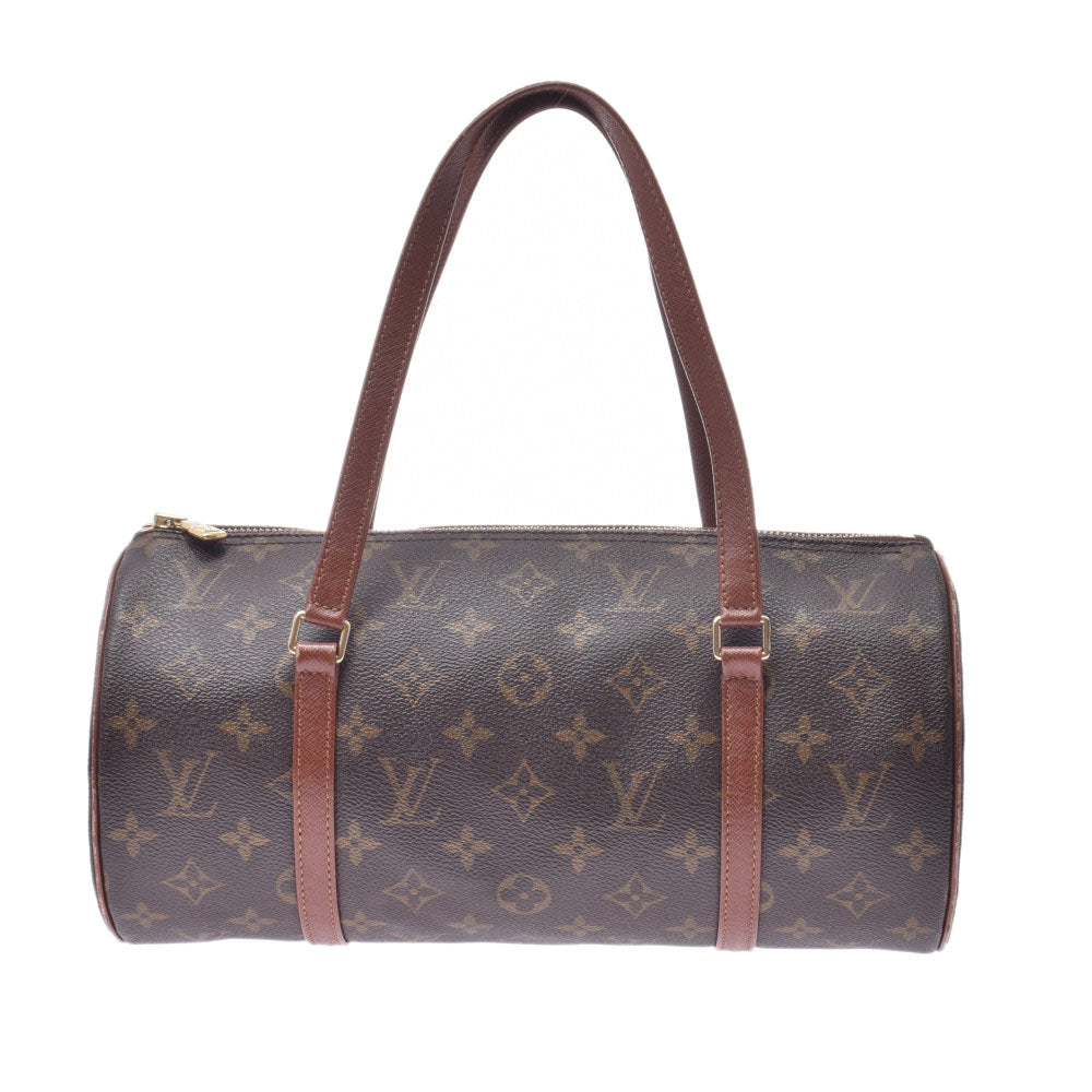 LOUIS VUITTON ルイヴィトン モノグラム パピヨンGM 旧型 ブラウン M51365 レディース モノグラムキャンバス ハンドバッグ Bランク 中古 