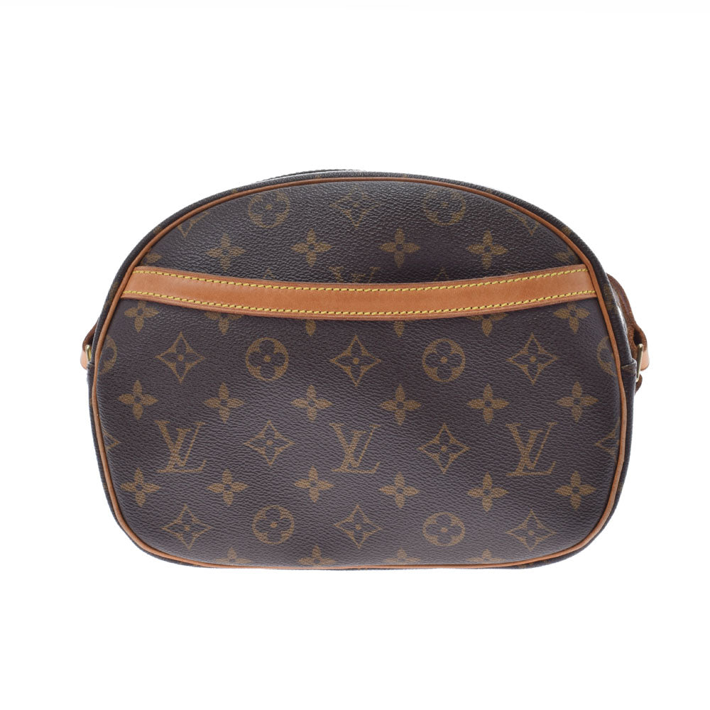 LOUIS VUITTON ルイヴィトン モノグラム ブロワ ブラウン M51221 レディース モノグラムキャンバス ショルダーバッグ Bランク 中古 