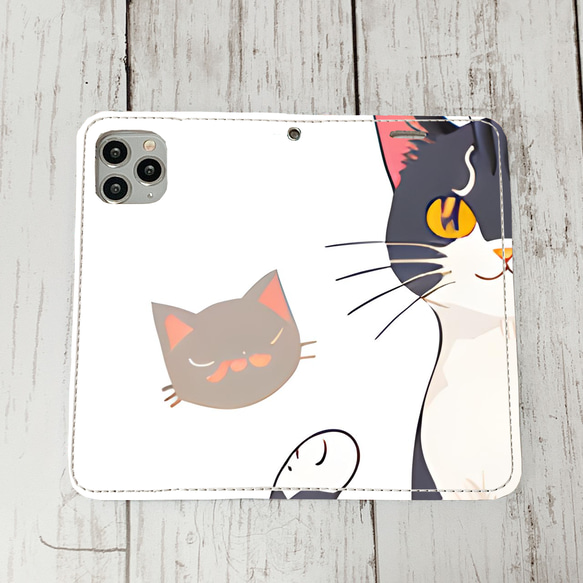 iphoneケース2-1-37 iphone 手帳 ねこ・猫・ネコ 箱1 かわいい アイフォン iface