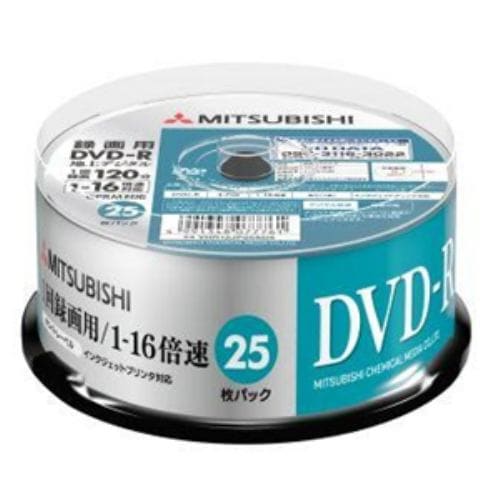 バーベイタム(Verbatim)VHR12JP25SD5 １回書込録画用 DVD-R 16倍速 25枚