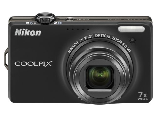 Nikon デジタルカメラ COOLPIX (クールピクス) S6000 ノーブルブラック S6000BK【中古品】