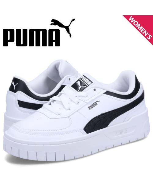 PUMA プーマ スニーカー カリ ドリーム レザー レディース 厚底 CALI DREAM LTH ホワイト 白 392730－04