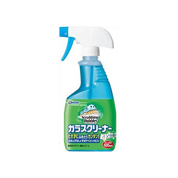 ジョンソン スクラビングバブル ガラスクリーナー本体 500mL F717512