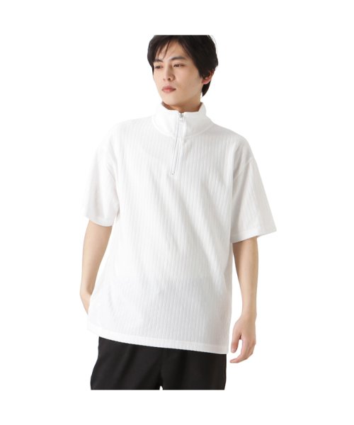 MOSSIMO モッシモ ハーフジップポロシャツ 3273－6805