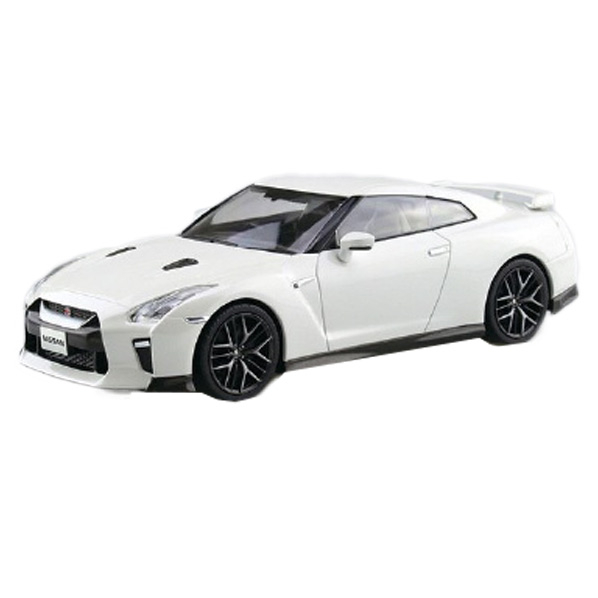 アオシマ 1/32 ニッサン NISSAN GT-R(ブリリアントホワイトパール) ザ・スナップキット No.7-B Aｽﾅﾂﾌﾟｷﾂﾄ07BﾆﾂｻﾝGTRﾎﾜｲﾄ