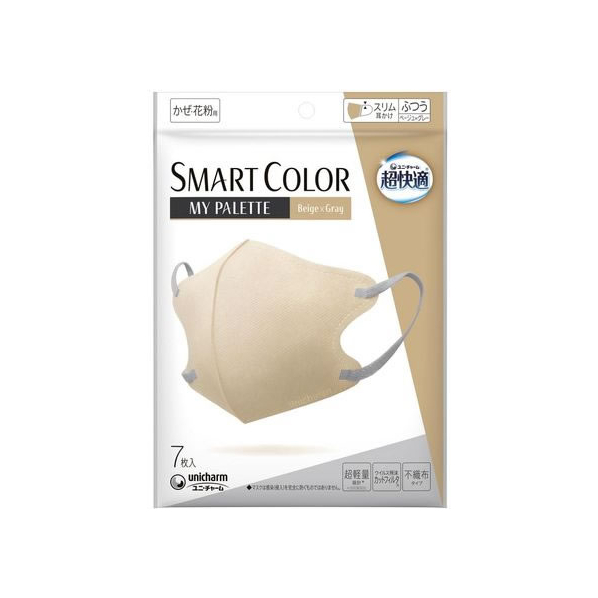 ユニ・チャーム 超快適 SMARTCOLOR マイパレット ベージュふつう 7枚 FC783PY