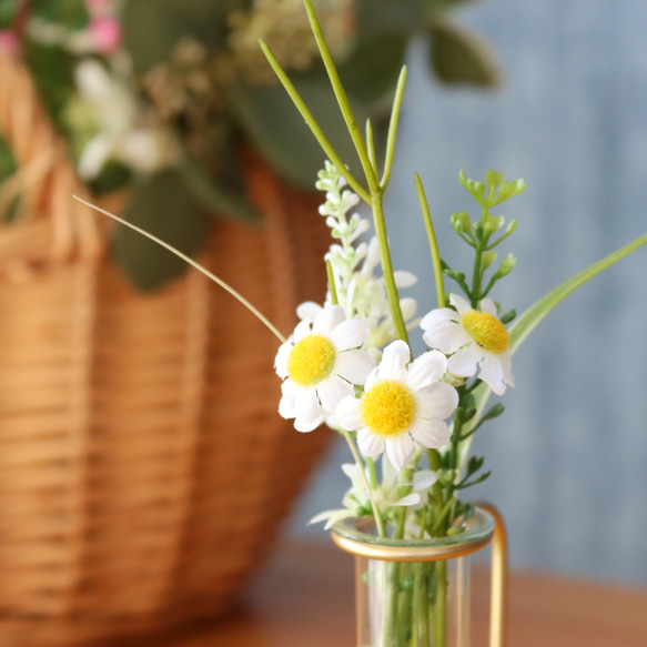 まるで本物・造花インテリア・カモミール小花