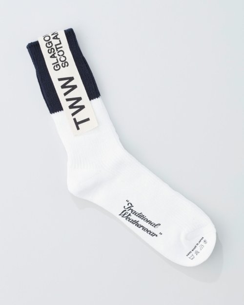 COTTON BI－COLOR SOCKS 25－27