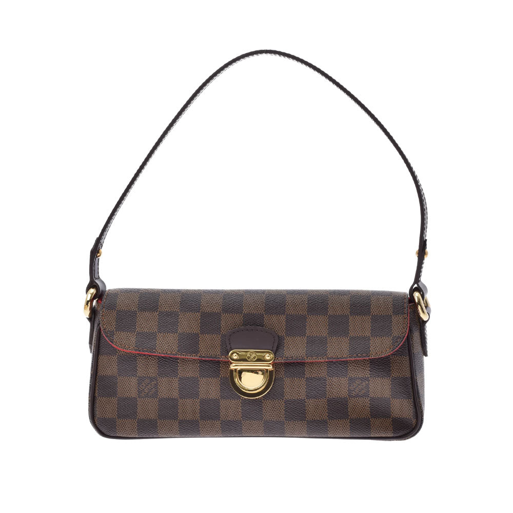 LOUIS VUITTON ルイヴィトン ダミエ ラヴェッロPM ブラウン N60007 ユニセックス ダミエキャンバス ショルダーバッグ Aランク 中古 