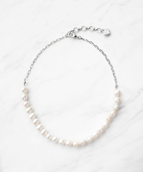 BAROQUE PEARL NECKLACE 淡水バロックパール ネックレス