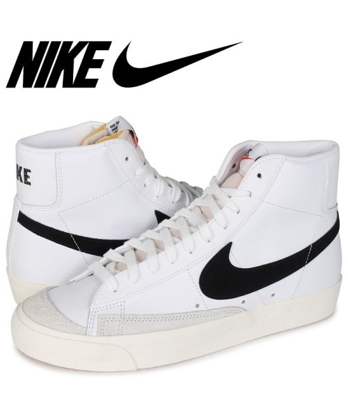 NIKE BLAZER MID 77 VINTAGE ナイキ ブレザー ミッド スニーカー メンズ ブレイザー ブレーザー ホワイト 白 BQ6806－100