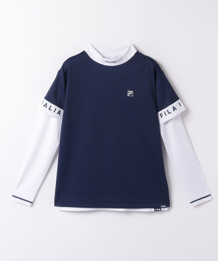 フィラゴルフ（レディース）/FILA GOLF　モックネックシャツ＋インナー