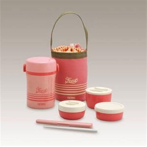 サーモス JBC-801-CP ステンレスランチジャー コーラルピンク THERMOS Hot Lunch(ホットランチ)