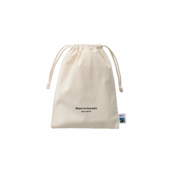 Fair trade drawstring bag M