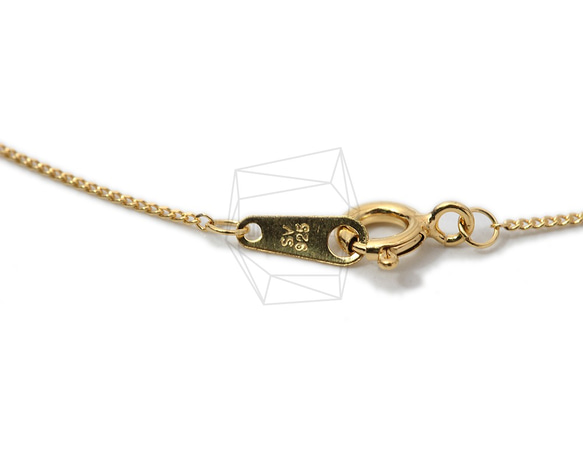 CHN-013-G【1個入り】(925)シルバーネックレスチェーン,Chain for necklace