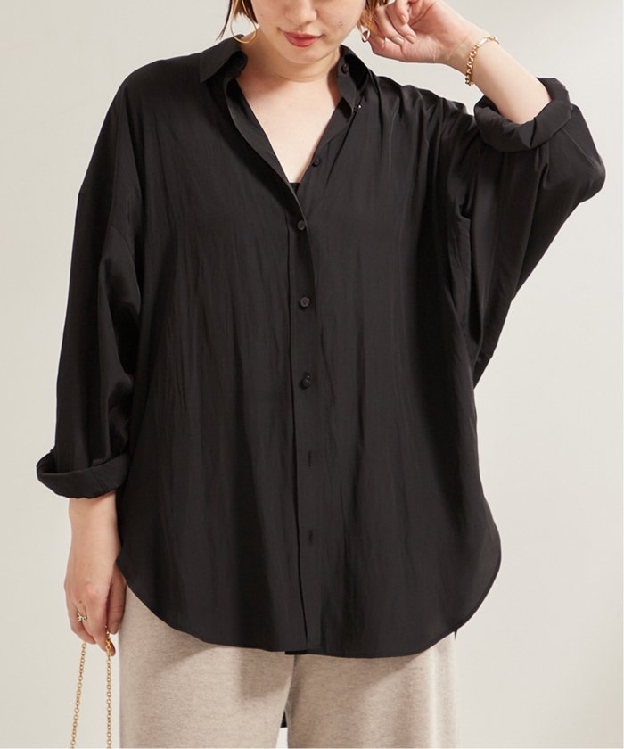 プラージュ/《予約》Memory Taffeta Dolman シャツ