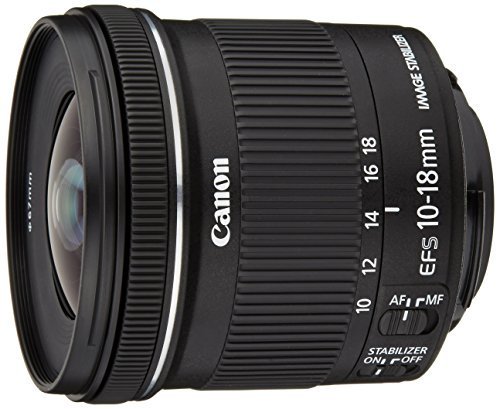 Canon 超広角ズームレンズ EF-S10-18mm F4.5-5.6 IS STM APS-C対応 EF-S10-18ISSTM【中古品】