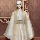 BJD DOLL ドール服 漢服 3点セット1/3サイズ 1/4サイズ 1/6ドール衣装 bjd1/3 doll服 球体関節人形服 中国古代様式 男